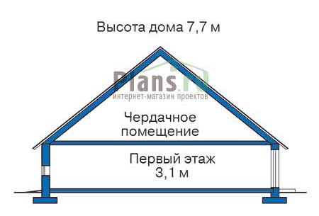Высота этажей :: Проект 71-55