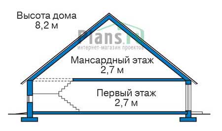 Высота этажей :: Проект 73-00