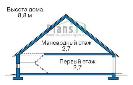 Высота этажей :: Проект 73-10
