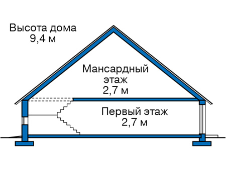 Высота этажей :: Проект 74-06